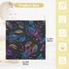 CUPADA 5 Pack Baby Washcloths Muslin Face Towels Colorful Lobsters on Dark Absorbent Burp Wash Wipes Soft Towel for Newborn Infant view 2