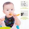 CUPADA 5 Pack Baby Washcloths Muslin Face Towels Colorful Lobsters on Dark Absorbent Burp Wash Wipes Soft Towel for Newborn Infant view 3