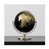 Black Oceans Educational World Globe, 27cm/10.6in with Metal Stand for Home & Office Decor(24cm/9.4 in) view 1