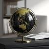Black Oceans Educational World Globe, 27cm/10.6in with Metal Stand for Home & Office Decor(24cm/9.4 in) view 3