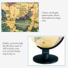 6" Retro Antique Children's World Globe, Mini Political Globe with Dual-Axis Rotation for Classroom & Home view 4