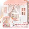 Kids Play Tent with Mat, Large Playhouse Play Tent Indoor for Girls, Kids Tent Toys for Toddlers Children Play House for Birthday Toy House Gift (Pink) view 4