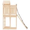 Playhouse Natural Wood Solid Pine Wood Medium Sturdy Playhouse, Toys & Games, Outdoor Play Equipment, Swing Sets & Playsets, 3156874 view 3