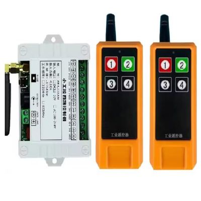 Ndustrial 200m DC12V 24V 36V 4CH Wireless Remote Control LED Light Switch Relay Output Radio RF Transmitter and 433MHz +2RF
