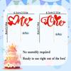 12 PCS Red One Cupcake Toppers with Glitter Love Heart Cupcake Decoration for First Valentine's Day Baby Baptism Children 1st Birthday Party Cake Decorating Supplies view 4