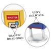 BESPORTBLE Traffic Signs Playset for Realistic Road and Street Model Educational Traffic Light and Safety Sign Demonstration for Preschool and Indoor Outdoor Learning view 3