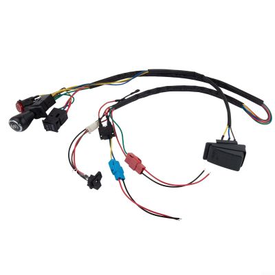 DIY Wire Switch Receiver RC Kit for Kids Electric Car Modification 2.4G Remote Control 6V 12V Motor Controller(electronic swing)