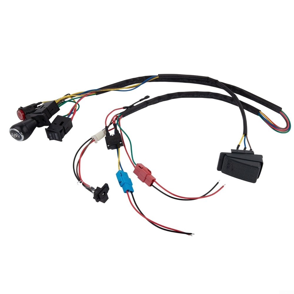 DIY Wire Switch Receiver RC Kit for Kids Electric Car Modification 2.4G Remote Control 6V 12V Motor Controller(electronic swing)