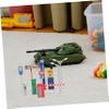 Healifty Miniature Road Sign Playset for Realistic Traffic Model with Educational Safety Signs Portable Teaching Aid for Early Learning and Imaginative Play Birthday view 3