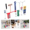 Healifty Miniature Road Sign Playset for Realistic Traffic Model with Educational Safety Signs Portable Teaching Aid for Early Learning and Imaginative Play Birthday view 4