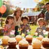 16 PCS Farm Theme Birthday Cupcake Topper, Farm Party Decorations for Farm Themed Birthday Parties Or Baby Showers Party Decorations view 3