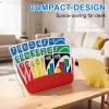 4-Pack Card Holders for Playing Card  with Tabletop Foldable Stand, 3-Layer Design. Ideal for The Elderly, Small Hands, Those with Joint Issues. Compatible with Poker, UNO, and Travel Games. view 2
