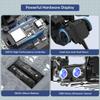 18DOF Hexapod Robot for Arduino Programming, Spider Walking Crawling Self-Balancing AI Vision Voice Control Obstacle Avoidance, STEM Education Open Source Robot with Tutorials, miniHexa Standard Kit view 2