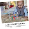 Wakauto Traffic Signs Playset for Realistic Road Signs for Learning Traffic Safety Educational Sand Table Props Birthday view 3