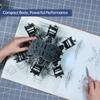 18DOF Hexapod Robot for Arduino Programming, Spider Walking Crawling Self-Balancing AI Vision Voice Control Obstacle Avoidance, STEM Education Open Source Robot with Tutorials, miniHexa Advanced Kit view 4