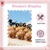 12 Pieces Dachshund Cupcake Toppers - 4 Styles Black Glitter Dog Decoration, suitable for Pet Adoption Theme Decoration Supplies Baby Shower & Birthday Parties view 4