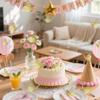 12 Pcs Gold 3D Butterfly Cake Decorations Elegant Hollow Out Butterfly Cake Decor for Wedding Birthday Party Cake Decorations Supplies view 3
