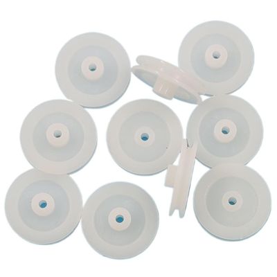 10PCS 182A Pulley Diameter 18mm 2mm Tight Hole 18-2A Belt Wheel Plastic Pulleys Toy DIY Model Accessories