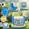 Ytonisld Mini Inflatable Bounce House with Ball Pit, 5 in 1 PVC Kids Bouncy Castle with Electric Air Pump, Small Crown Jump House for Kids Ages 3-8, Toddlers Playhouse Bouncer, Indoor/Outdoor view 4