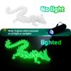 Flavery 3D Printed Dragon - 12 inch Dragon Fidget Toy,3D Printed Gift for Birthday, Figurine Decor(Glow Green) view 2