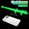 Flavery 3D Printed Dragon - 12 inch Dragon Fidget Toy,3D Printed Gift for Birthday, Figurine Decor(Glow Green) view 3