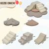 6-Piece Toddler Climbing Toys Indoor  Foam Climbing Blocks with Steps, Slide & Play Mats  Soft Play Equipment for Kids  EPE Foam, Non-Slip Velcro, Easy-to-Clean PU Cover  Motor Skill Development view 2