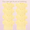 AugFrog 8-Pack Yellow Blank T-Shirts for 17-18 Inch Bears | Thick DIY Stuffed Animal Canvas Clothes (Yellow) view 2