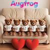 AugFrog 8 - Pack White Blank T - Shirts for 17 - 18 Inch Bears | Thick DIY Stuffed Animal Canvas Clothes (White) view 3
