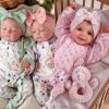 3 PCS Reborn Baby Dolls Twins+Sunny view 1