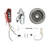 Electric Start Conversion Kit for GX340/ GX390 Key Ignition Starter Motor, Flywheel & Switch Box for 2011 & Earlier Models (11HP/13HP)  Easy DIY Installation, Durable Aluminum/Iron Construction view 1