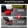 Electric Start Conversion Kit for GX340/ GX390 Key Ignition Starter Motor, Flywheel & Switch Box for 2011 & Earlier Models (11HP/13HP)  Easy DIY Installation, Durable Aluminum/Iron Construction view 3