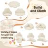 6-Piece Toddler Climbing Toys Indoor  Foam Climbing Blocks with Steps, Slide & Play Mats  Soft Play Equipment for Kids  EPE Foam, Non-Slip Velcro, Easy-to-Clean PU Cover  Motor Skill Development view 3