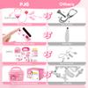 PJG Doctor Kit for Toddlers 3-5, Pretend Doctor Kids Play Set with Stethoscope Ages 3-6 ,Doctor Kit Toys for 2 3 4 5 6 Year Old Girls Boys Girls for Christmas / Birthday Gift, Pink view 2