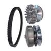 Compatible Motorcycle Accessories SR250GT/250T Front and Rear Drive Master and Slave Pulley Assembly Universal(A) view 1