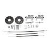 FLMLF Rear Cable Brake System Wire Brakes Kit for 1/5 HPI ROFUN BAHA ROVAN KM Baja 5B 5T 5SC Rc Car Parts (Silver) view 3