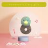 Doindute Baby Mallard Duck Soft Rattle Toy, Plush Green Duck Infant Shaker Rattle Easy-Grasp Stuffed Animal Toy, Gifts for Newborns Babies Toddlers Boys Girls, 5.3 Inches view 3