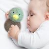 Doindute Baby Mallard Duck Soft Rattle Toy, Plush Green Duck Infant Shaker Rattle Easy-Grasp Stuffed Animal Toy, Gifts for Newborns Babies Toddlers Boys Girls, 5.3 Inches view 4