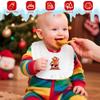 3Pcs Christmas Baby Bibs for Toddler - Xmas Breath Muslin Feeding Bibs with Button Baby Drooling and Teething Bib for 6-12 Months Unisex Babies Infants Newborns First Christmas Keepsake Birthday Gift view 4
