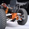 Stainless Steel Bearing Wheelie Bar for Traxxas 1:16 Mini Maxx/Mini Slash/XRT VXL 3S Monster Truck Upgrades - Red view 4