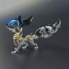 3D Metal Puzzle Animals Model Kit - Linglong Fox Mechanical 3D Assembly Model, Creative Jigsaw Puzzles Desk Ornament Gift for Adult (339 Pieces) view 4