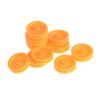 20Pcs/lot 2mm Hole Orange Plastic Belt Pulley for DIY RC Toy Car Airplane Accessories view 3