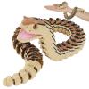 Yipintang 3D Printed Rattlesnake Model - 18 inches Fully Articulated Desert Serpent - Detailed Collectible & Home Decor - Flexible Desk Fidget & Display Figurine view 1