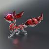 3D Metal Puzzle Animals Model Kit - Linglong Fox Mechanical 3D Assembly Model, Creative Jigsaw Puzzles Desk Ornament Gift for Adult (339 Pieces) view 1