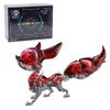 3D Metal Puzzle Animals Model Kit - Linglong Fox Mechanical 3D Assembly Model, Creative Jigsaw Puzzles Desk Ornament Gift for Adult (339 Pieces) view 2