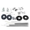 FLMLF Front Rear Cable Brake System Wire Brakes Kit for 1/5 HPI ROFUN BAHA ROVAN KM Baja 5B 5T 5SC Rc Car Parts (Silver) view 3