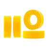 NMNRC 1.55 inch Silicone Rubber Insert Foam Soft Version Compatible with 1.55'' Rim 95-97mm Tires Upgrades Part Yellow view 1