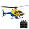 Ssccgym A60 206 Remote Controlled Helicopter Aircraft Plane 4CH RC Heli Aileronless 1/42 Scale 6-Axis Gyroscope Altitude Hold for Adults Beginners/Yellow view 1