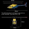Ssccgym A60 206 Remote Controlled Helicopter Aircraft Plane 4CH RC Heli Aileronless 1/42 Scale 6-Axis Gyroscope Altitude Hold for Adults Beginners/Yellow view 4