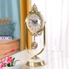 YWMLFZ Copper Clock Clock Table Living Room Bedroom Bedside Table Craft Decoration Ornaments view 3