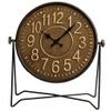 YWMLFZ Industrial Home Clock Ornaments Retro Nostalgic Metal Living Room Creative view 1